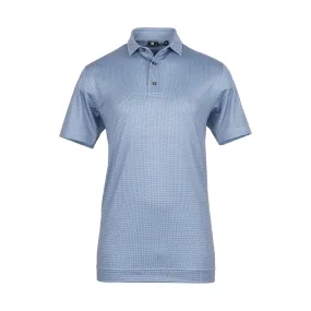 FootJoy The Open Octagon Print Lisle Golf Shirt