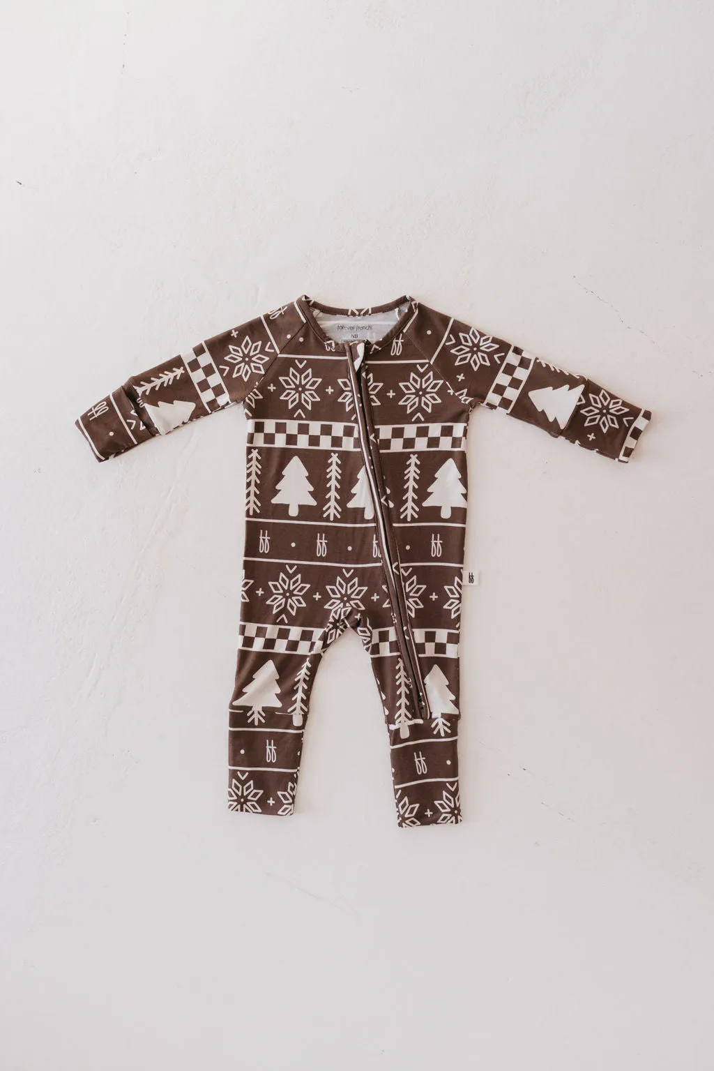 Forever French Bamboo Romper - Forever Fair Isle