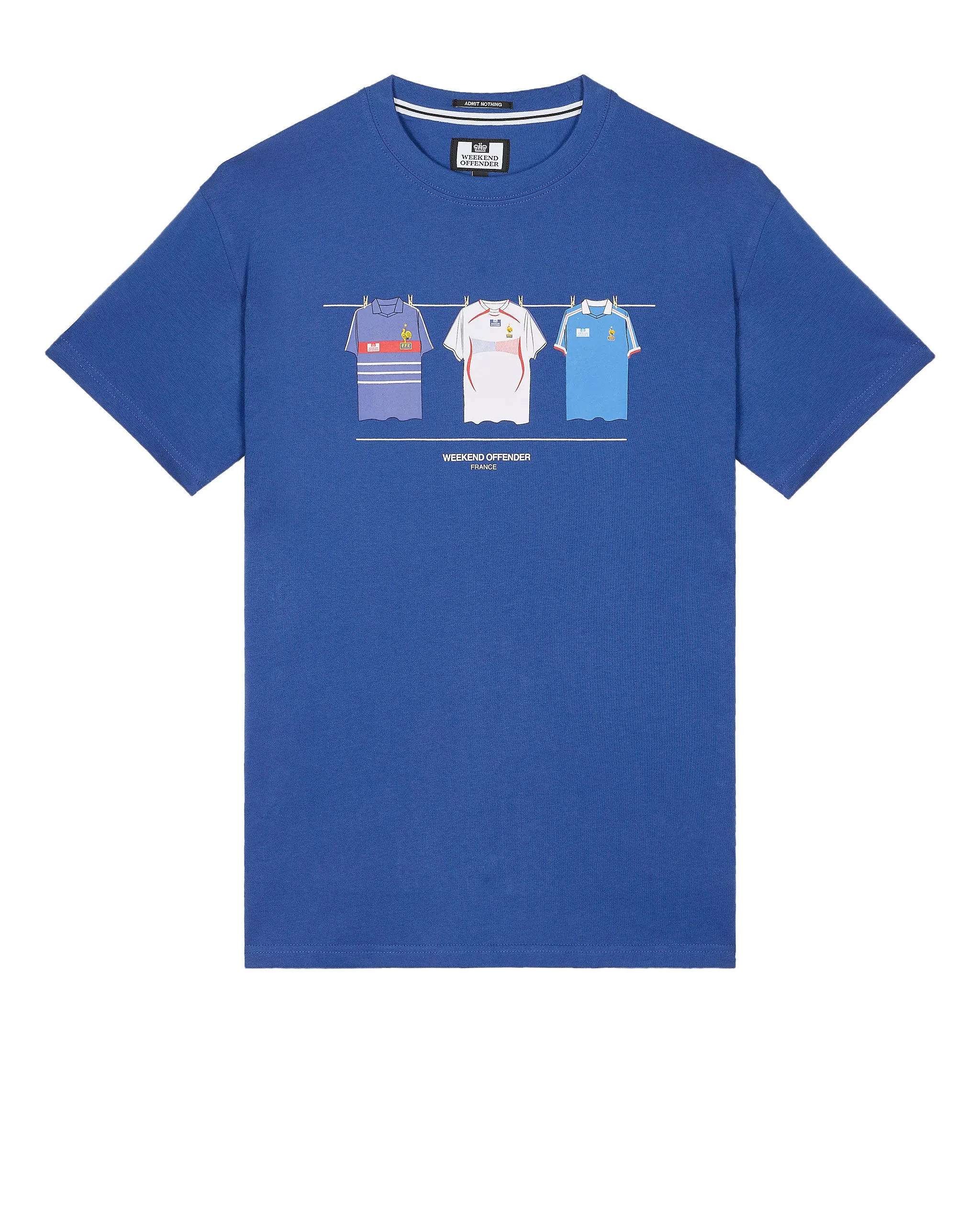 France Shirts T-Shirt Cobalt Blue