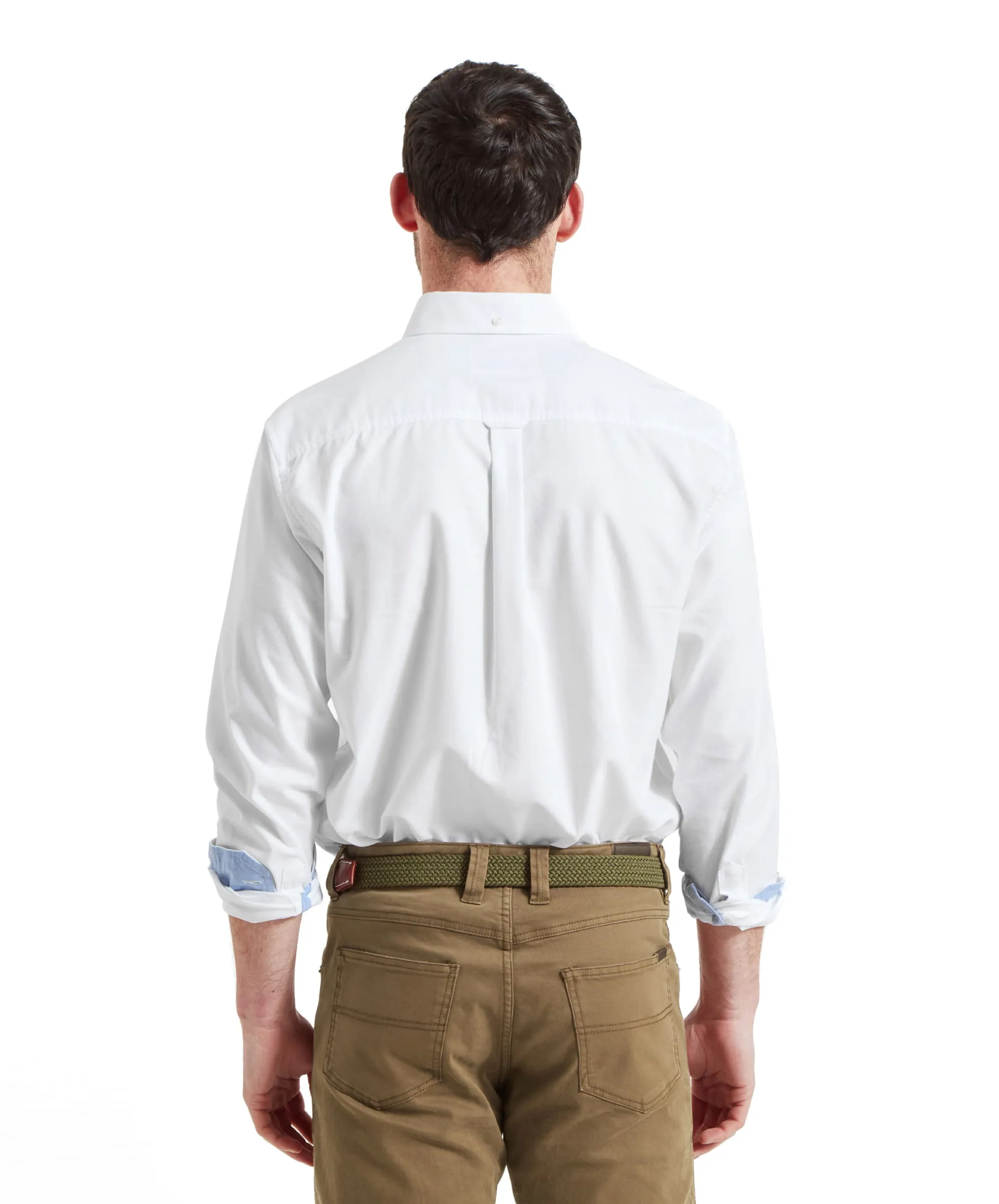 Holt Soft Oxford Tailored Shirt - White