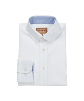 Holt Soft Oxford Tailored Shirt - White