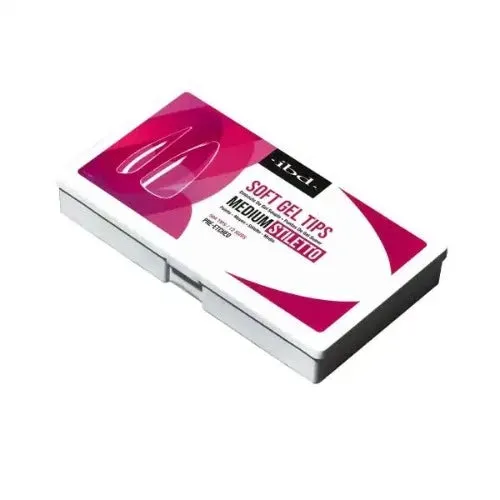 IBD Soft Gel Tips - Medium Stiletto