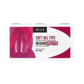 IBD Soft Gel Tips - Medium Stiletto