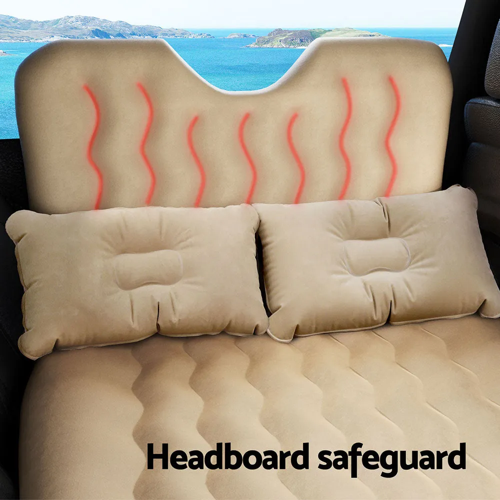 Inflatable Car Mattress w/ Pump & Pillows for SUV Camping - Weisshorn