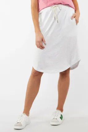 Isla Skirt in White