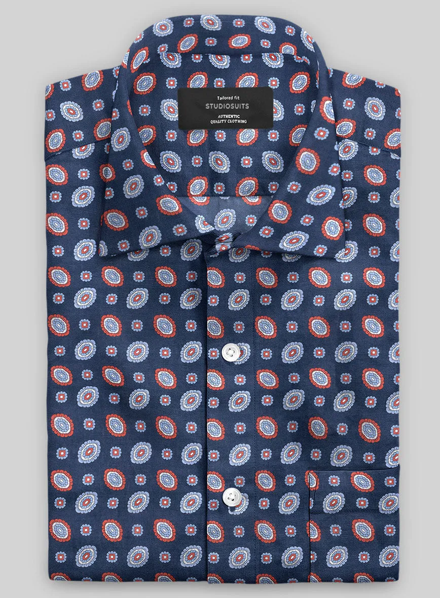 Italian Benita Summer Linen Shirt