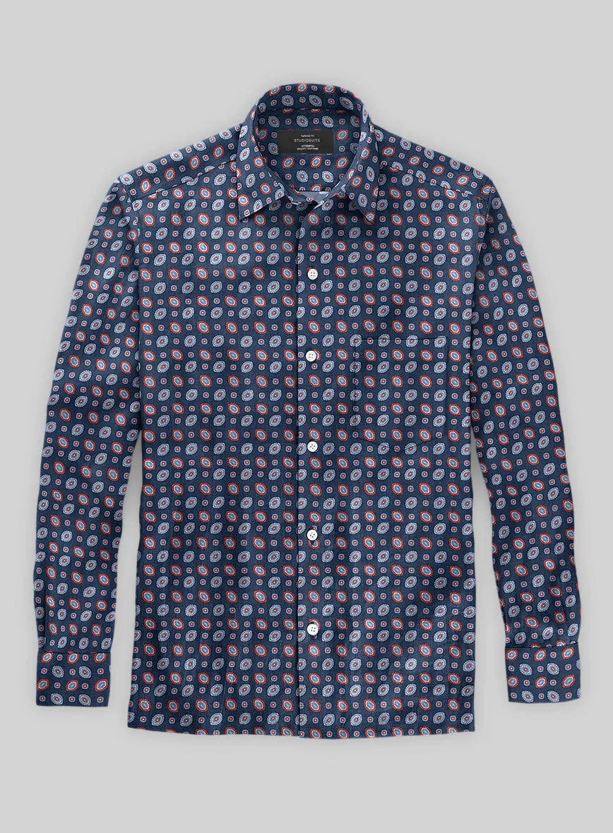 Italian Benita Summer Linen Shirt