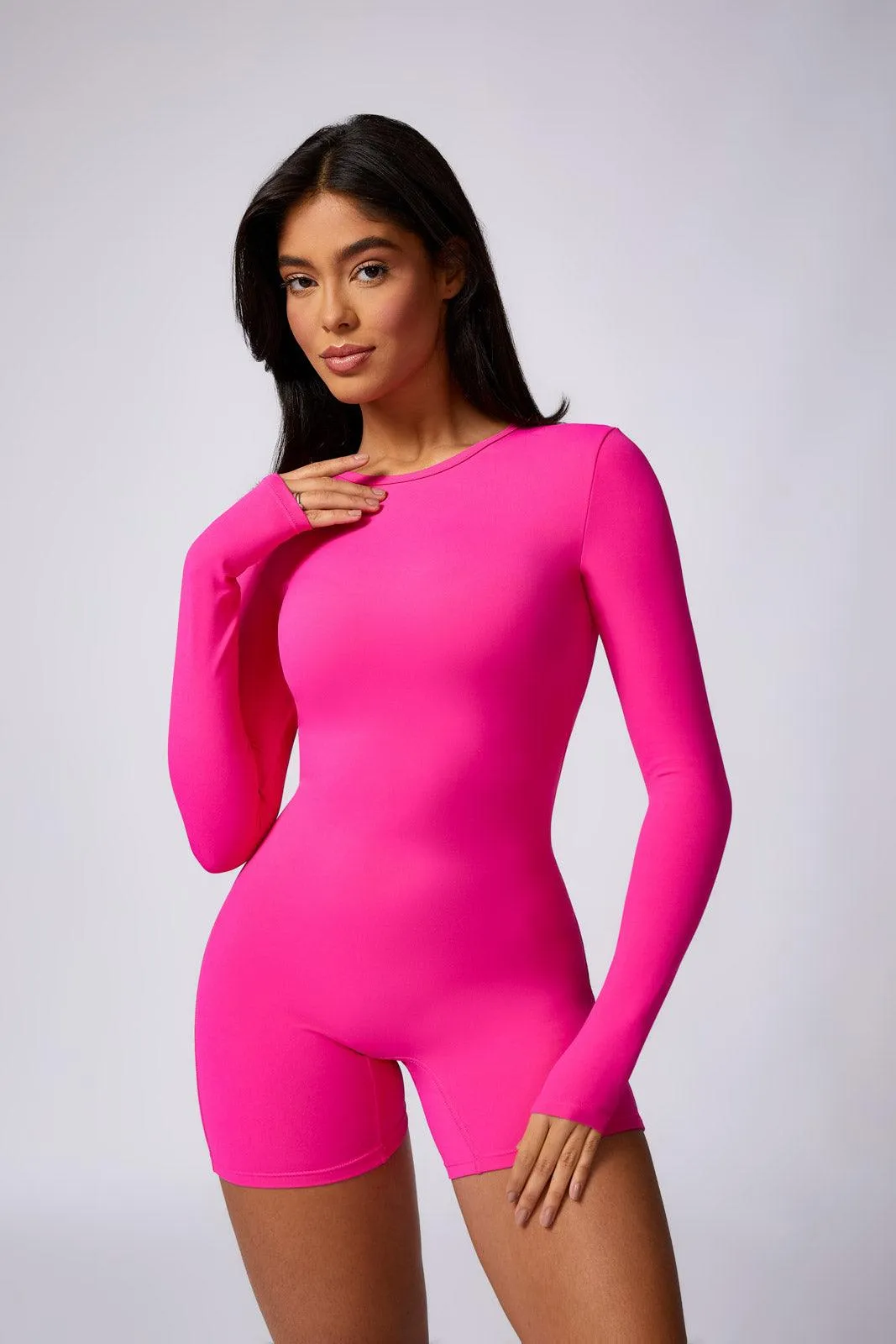 Kennedy Romper - Magenta (FINAL SALE)