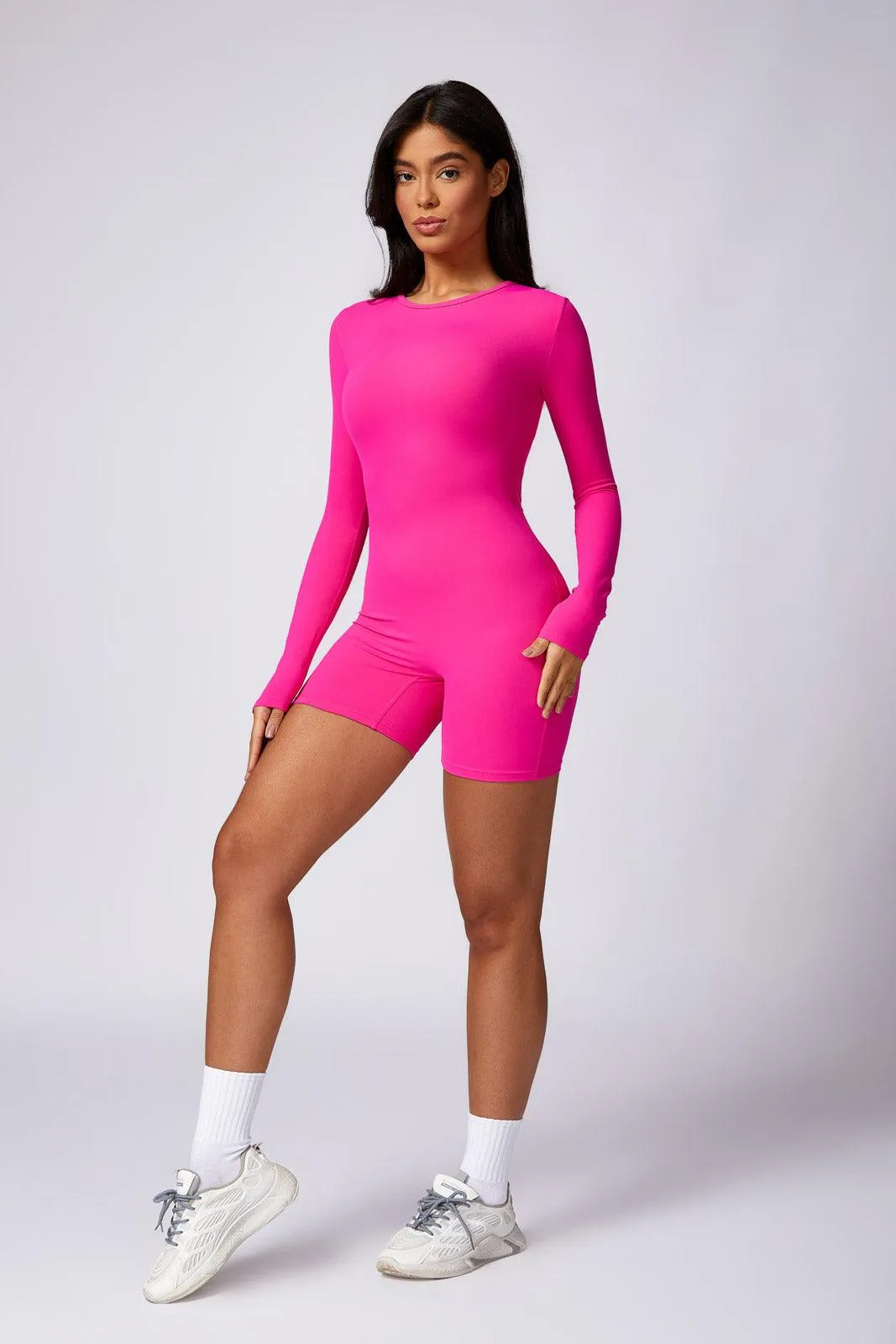 Kennedy Romper - Magenta (FINAL SALE)