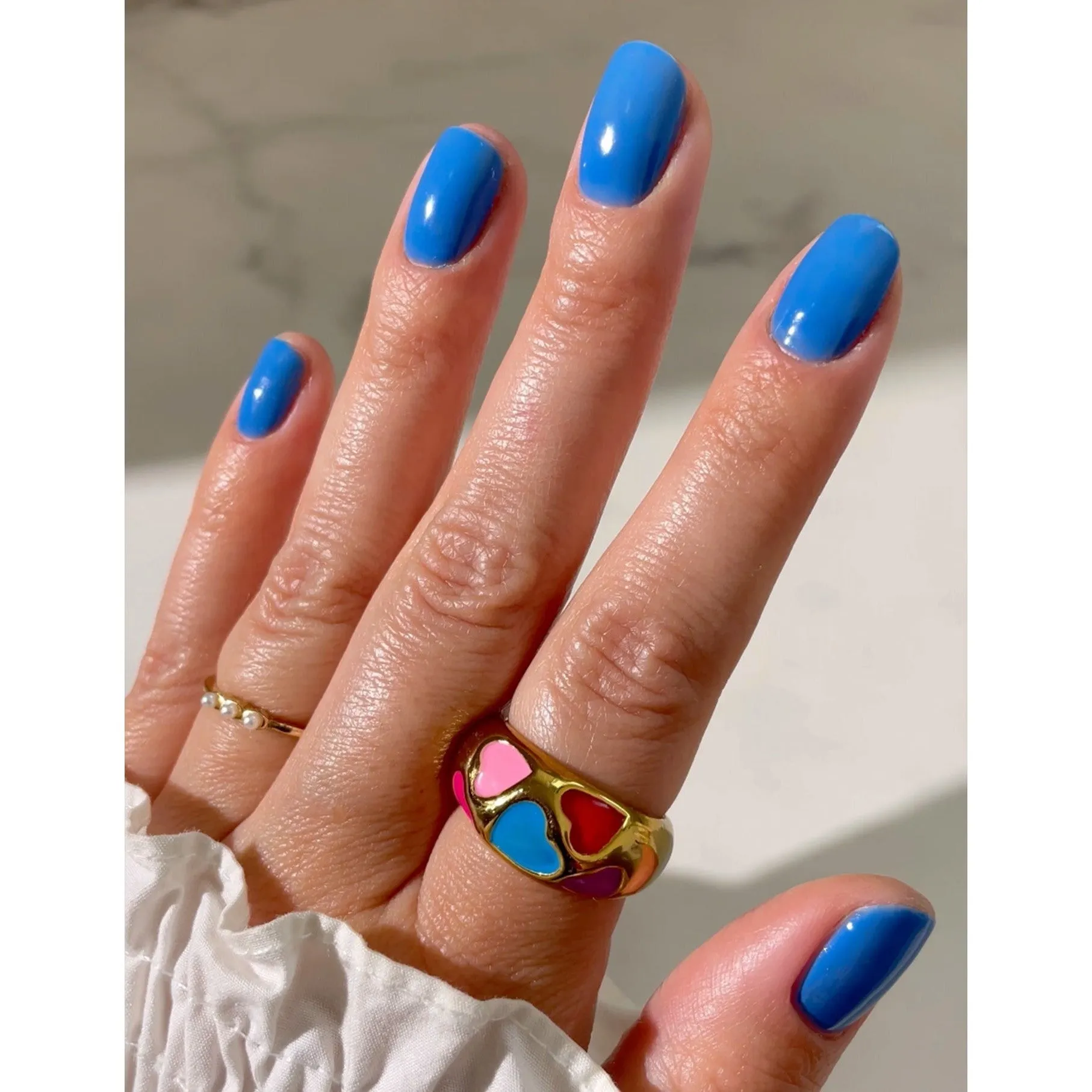 Le Mini Macaron - Gel Polish - Marinière