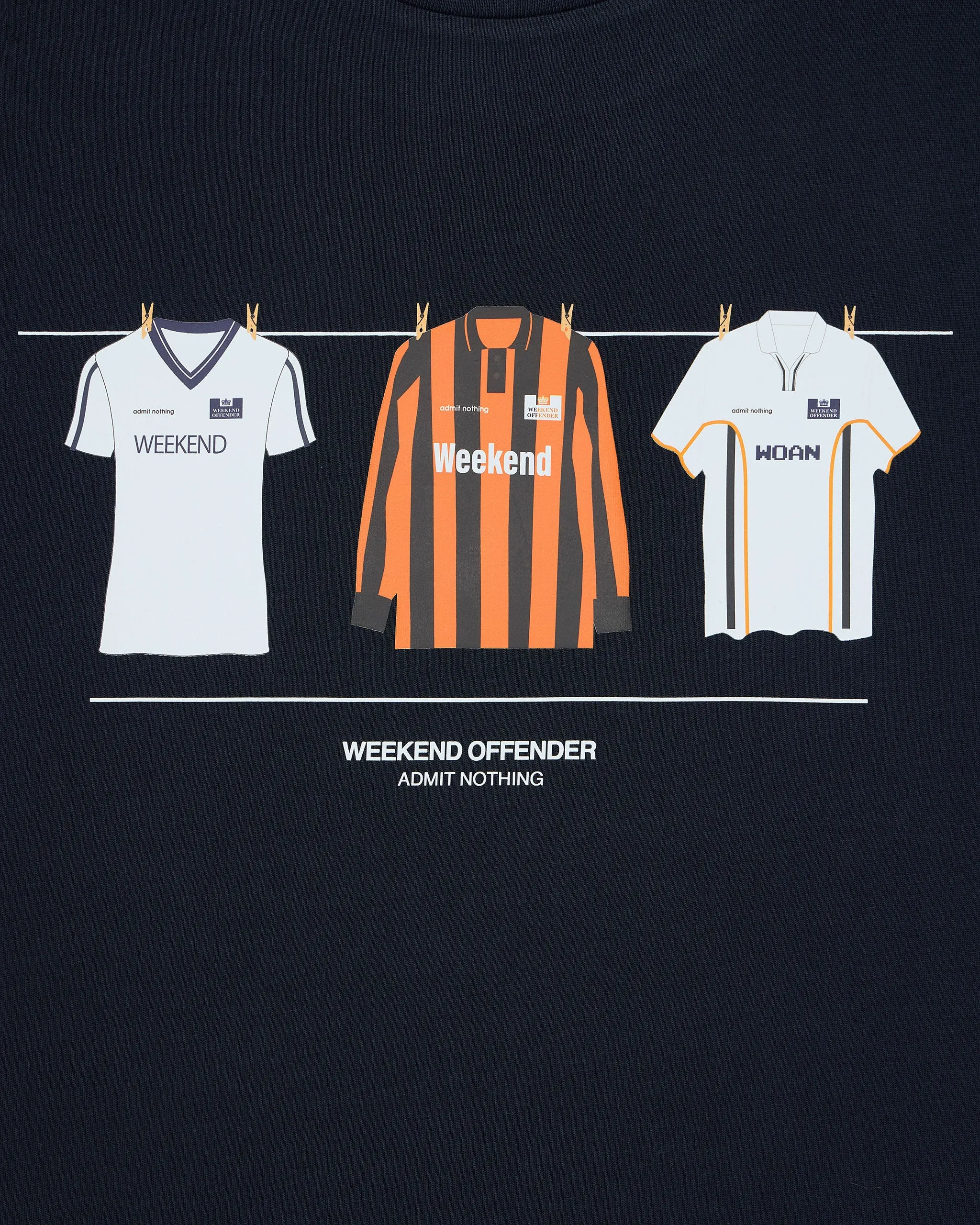 Luton Shirts T-Shirt Navy