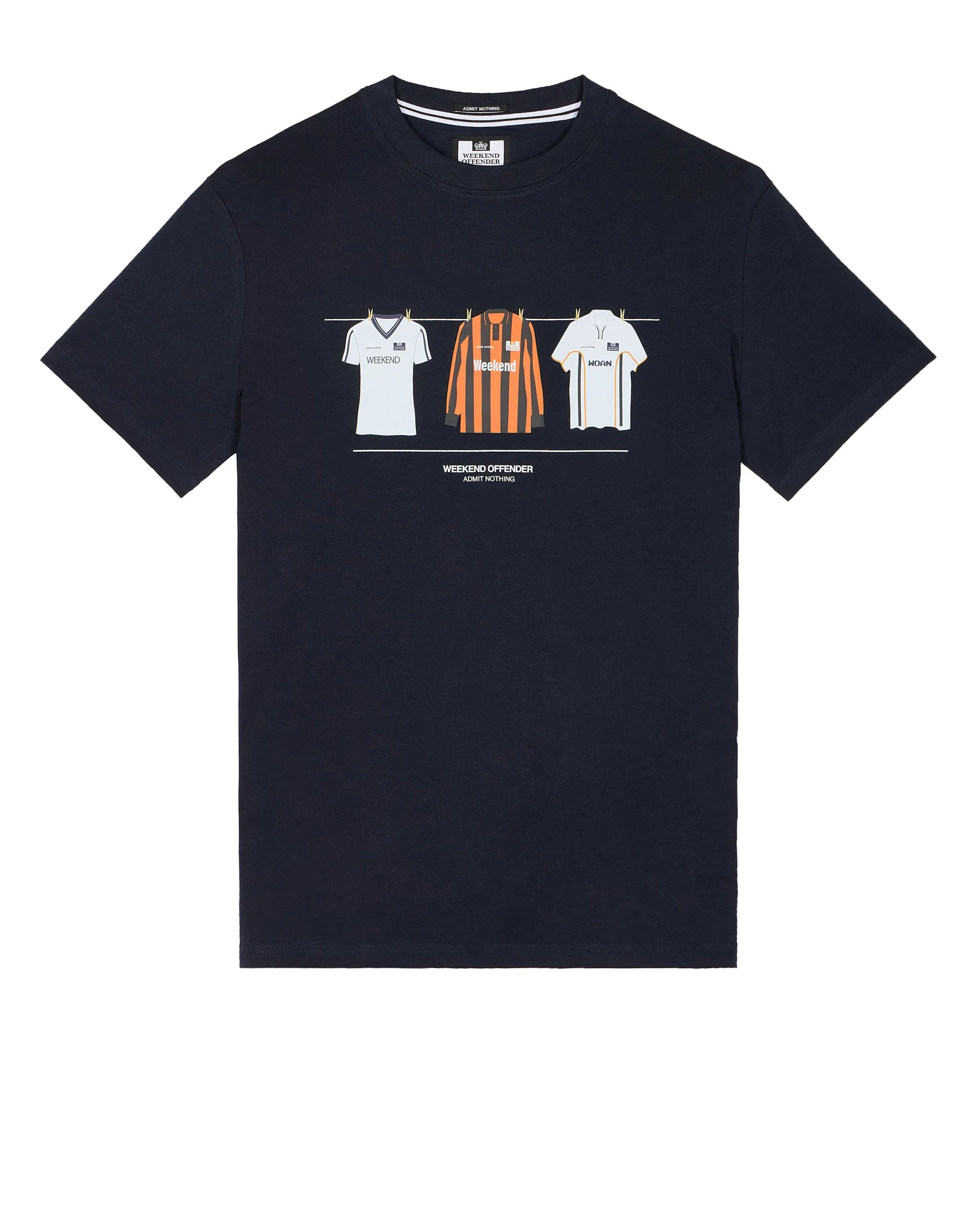 Luton Shirts T-Shirt Navy