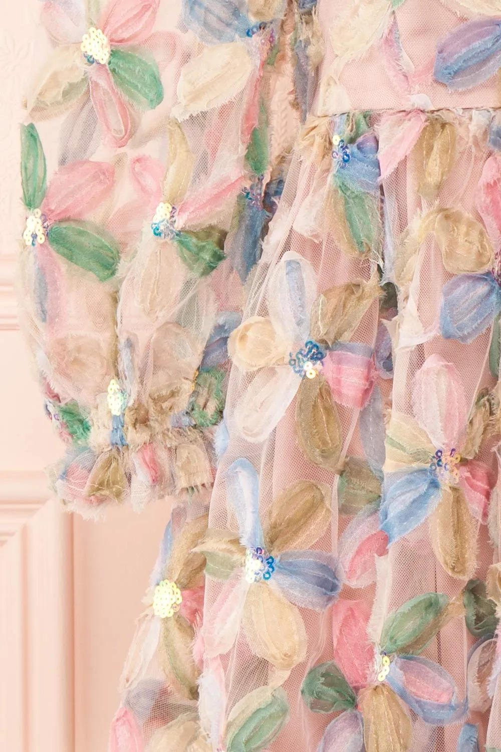 Marzia | Short Floral Babydoll Dress