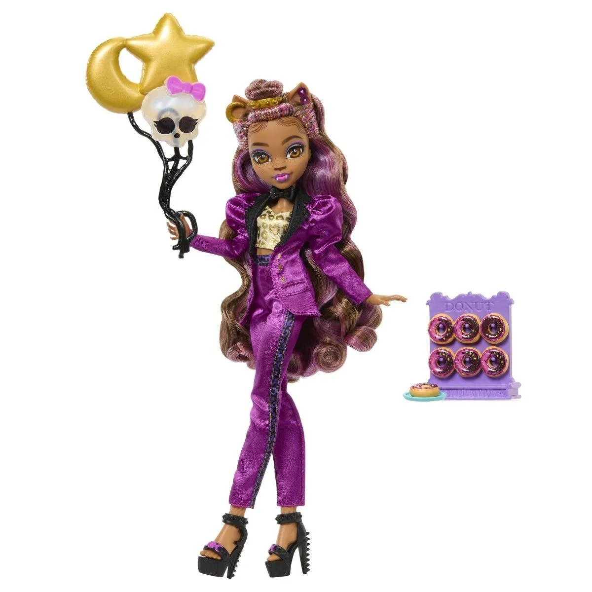 Monster High Clawdeen Wolf Doll In Monster Ball Party Dress With Accessories