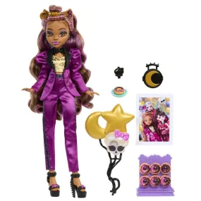 Monster High Clawdeen Wolf Doll In Monster Ball Party Dress With Accessories