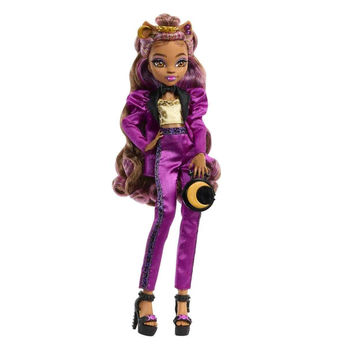 Monster High Clawdeen Wolf Doll In Monster Ball Party Dress With Accessories