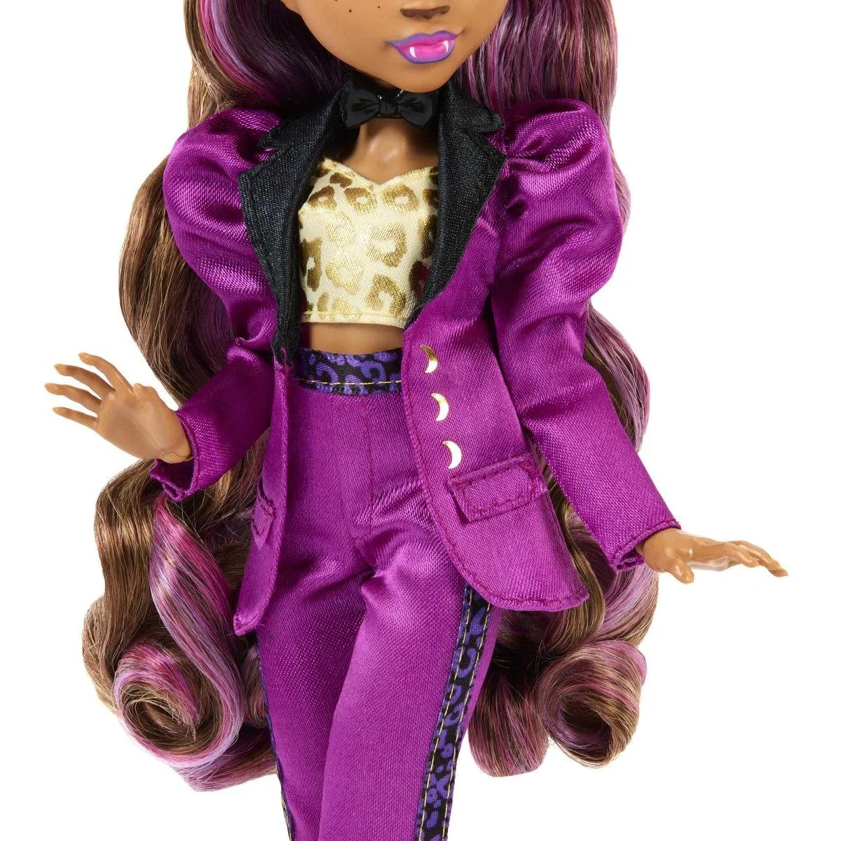 Monster High Clawdeen Wolf Doll In Monster Ball Party Dress With Accessories