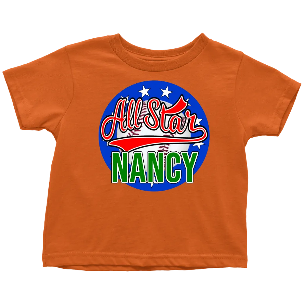 NANCY ALL STAR TODDLER T-SHIRT FOR NANCY