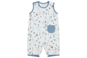 Nest Designs Bamboo Pima Sleeveless Romper - The Town Mouse & The Country Mouse