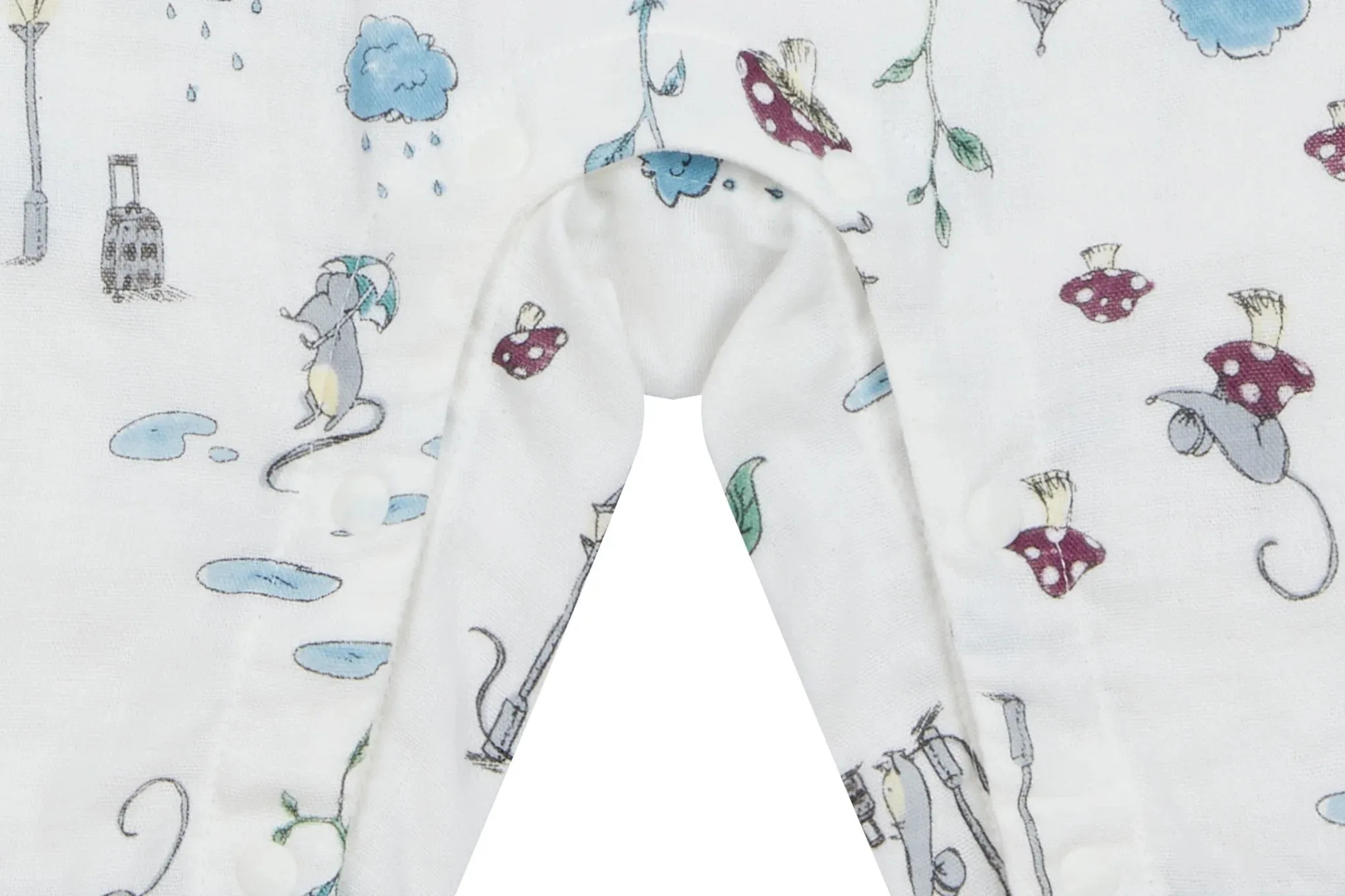 Nest Designs Bamboo Pima Sleeveless Romper - The Town Mouse & The Country Mouse