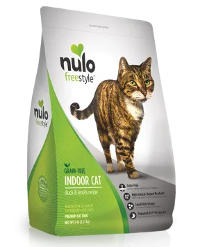 Nulo Freestyle Indoor Cat Duck & Lentils Dry Food 5lb