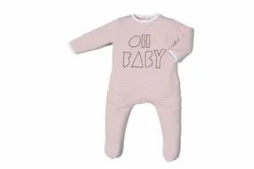Organic Cotton Bamboo Blend Print "Backflap" Coverall