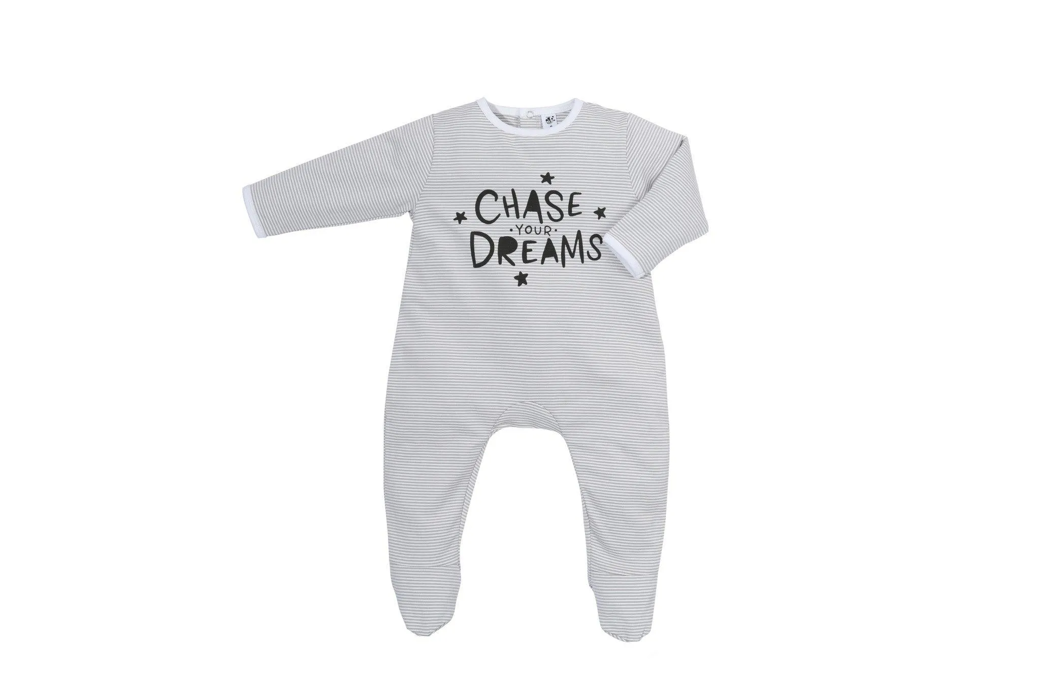 Organic Cotton Bamboo Blend Print "Backflap" Coverall