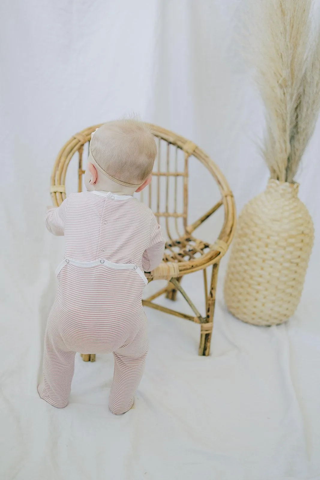 Organic Cotton Bamboo Blend Print "Backflap" Coverall