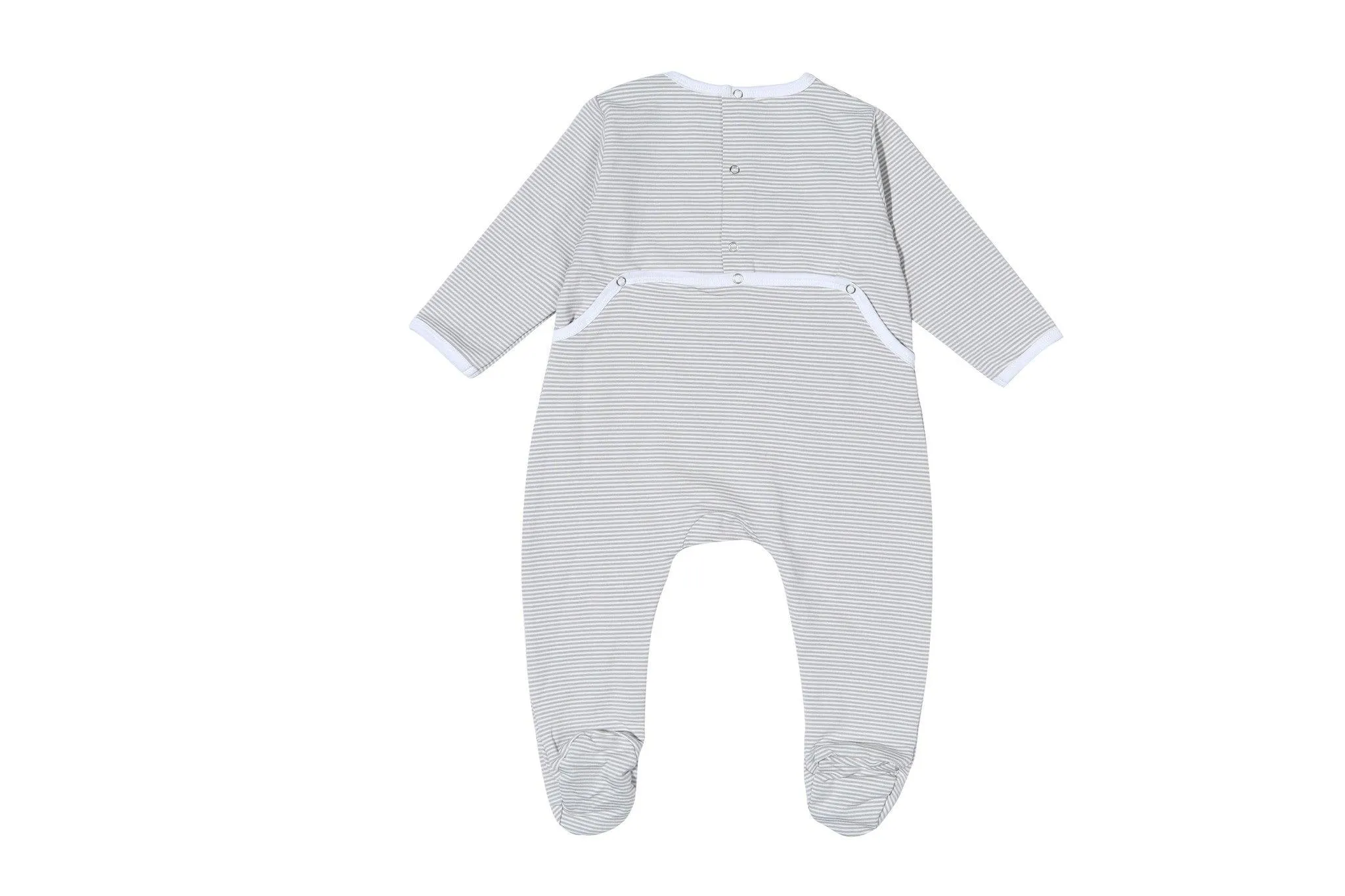 Organic Cotton Bamboo Blend Print "Backflap" Coverall
