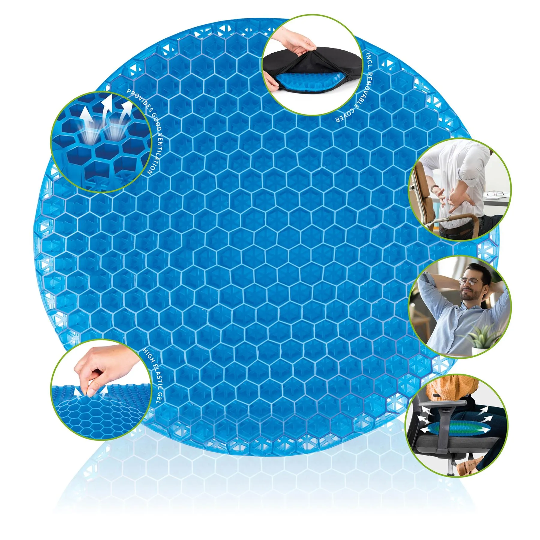 Orthopaedic Gel Seat Pillow
