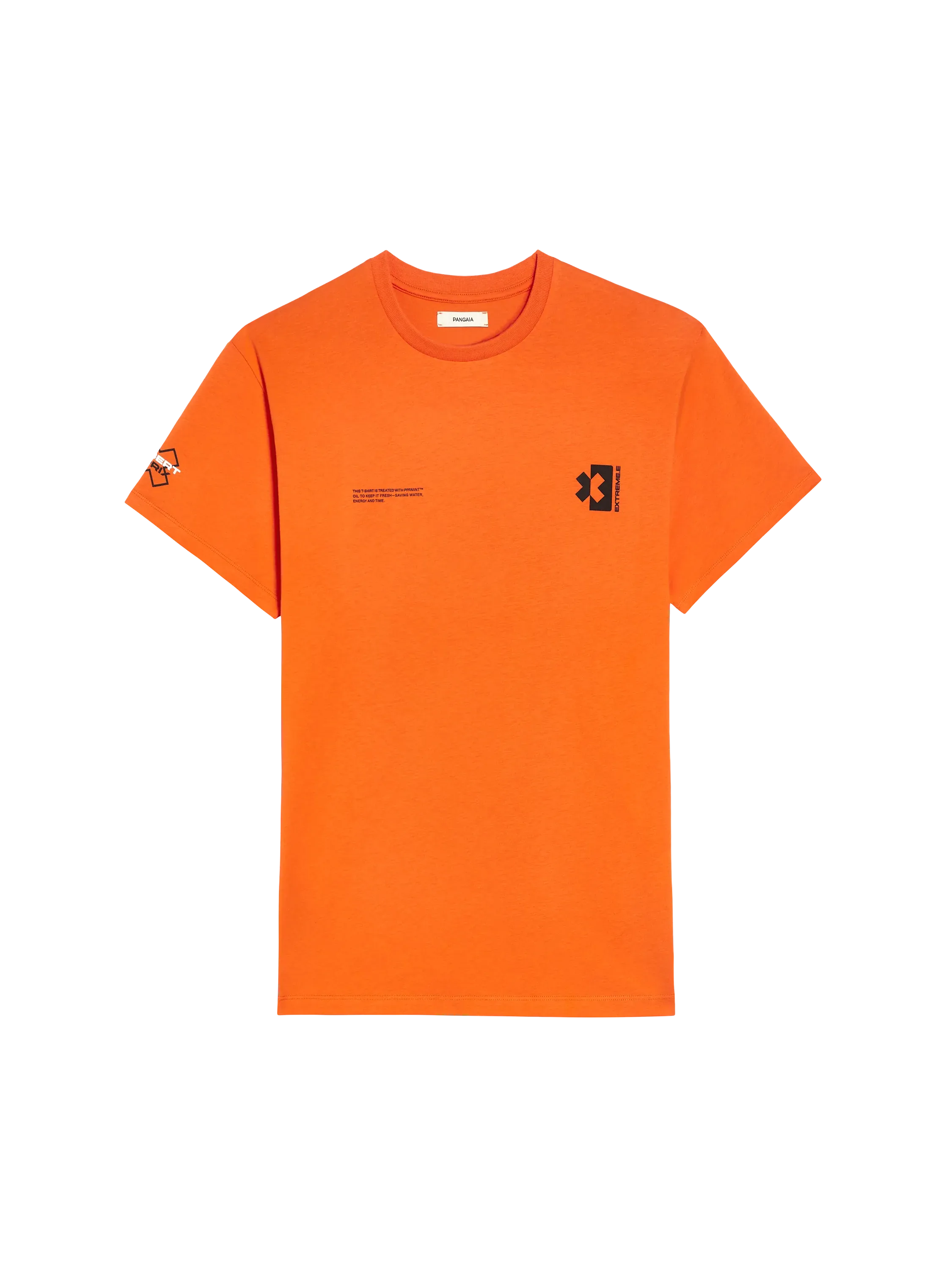 PANGAIA x Extreme-E T-shirt—persimmon orange