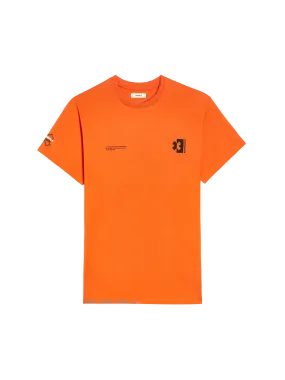 PANGAIA x Extreme-E T-shirt—persimmon orange