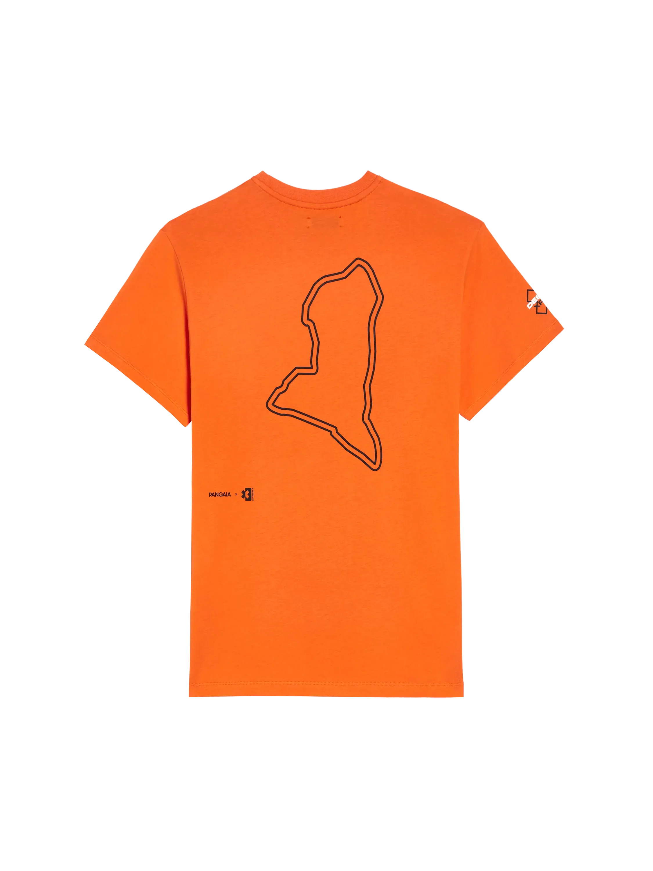 PANGAIA x Extreme-E T-shirt—persimmon orange