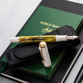 Pelikan Souveran M400 Fountain Pen - White & Tortoiseshell
