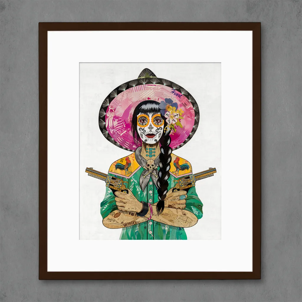 PINK LIBRA limited edition paper print