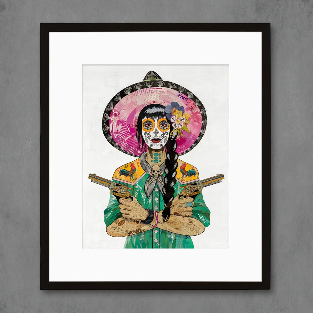 PINK LIBRA limited edition paper print