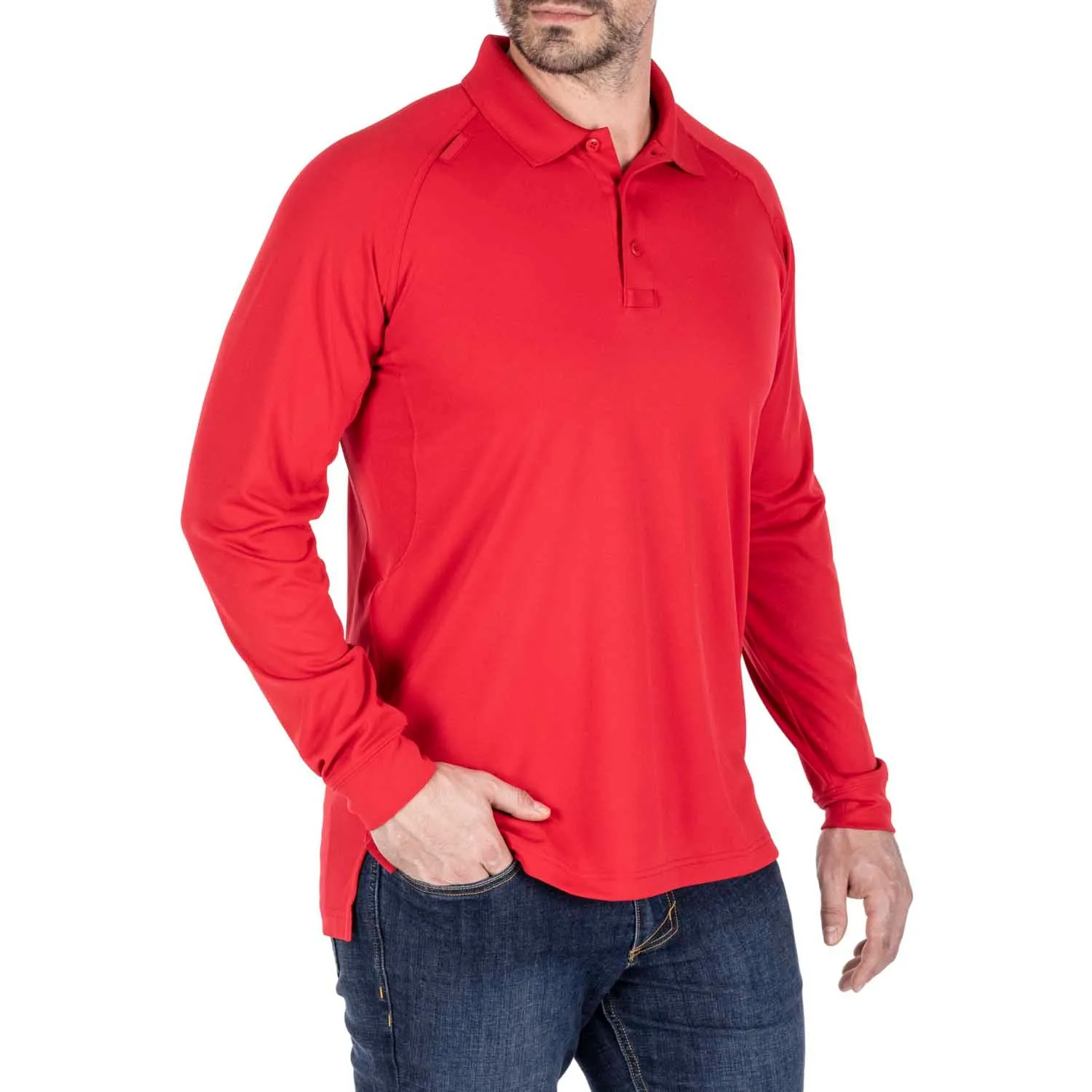 Plantation FD 5.11 Long Sleeve Performance Polo (72049)