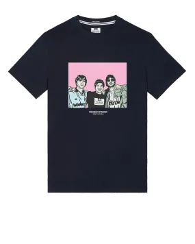 Plus Size - Diego Graphic T-Shirt Navy