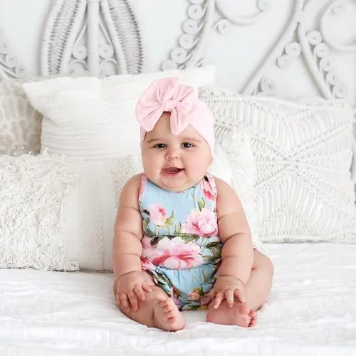 Posh Peanut Carolina Floral Racerback with Twirl Skirt Bodysuit