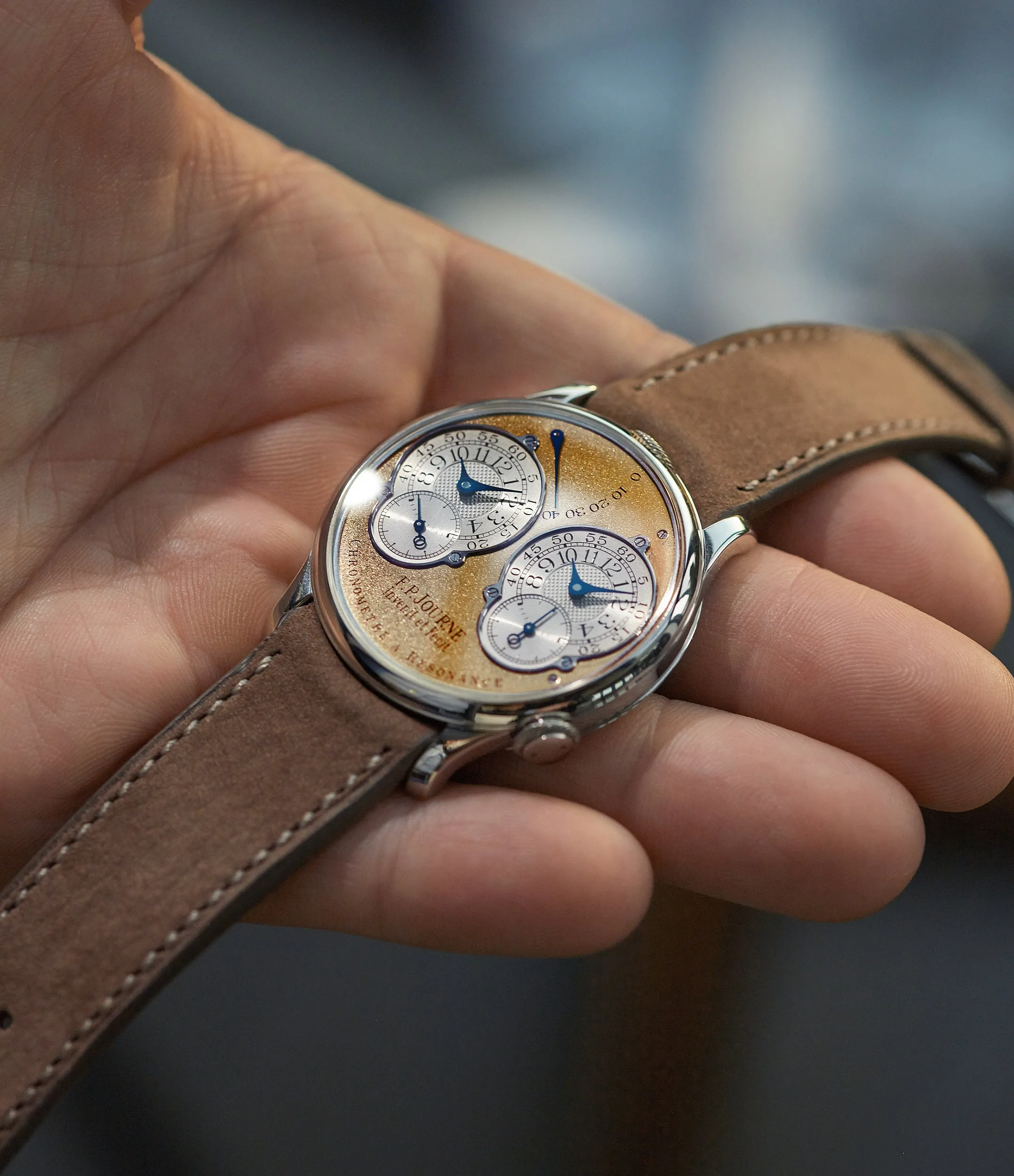 Pre-Souscription Chronomètre à Résonance | 38mm | Platinum
