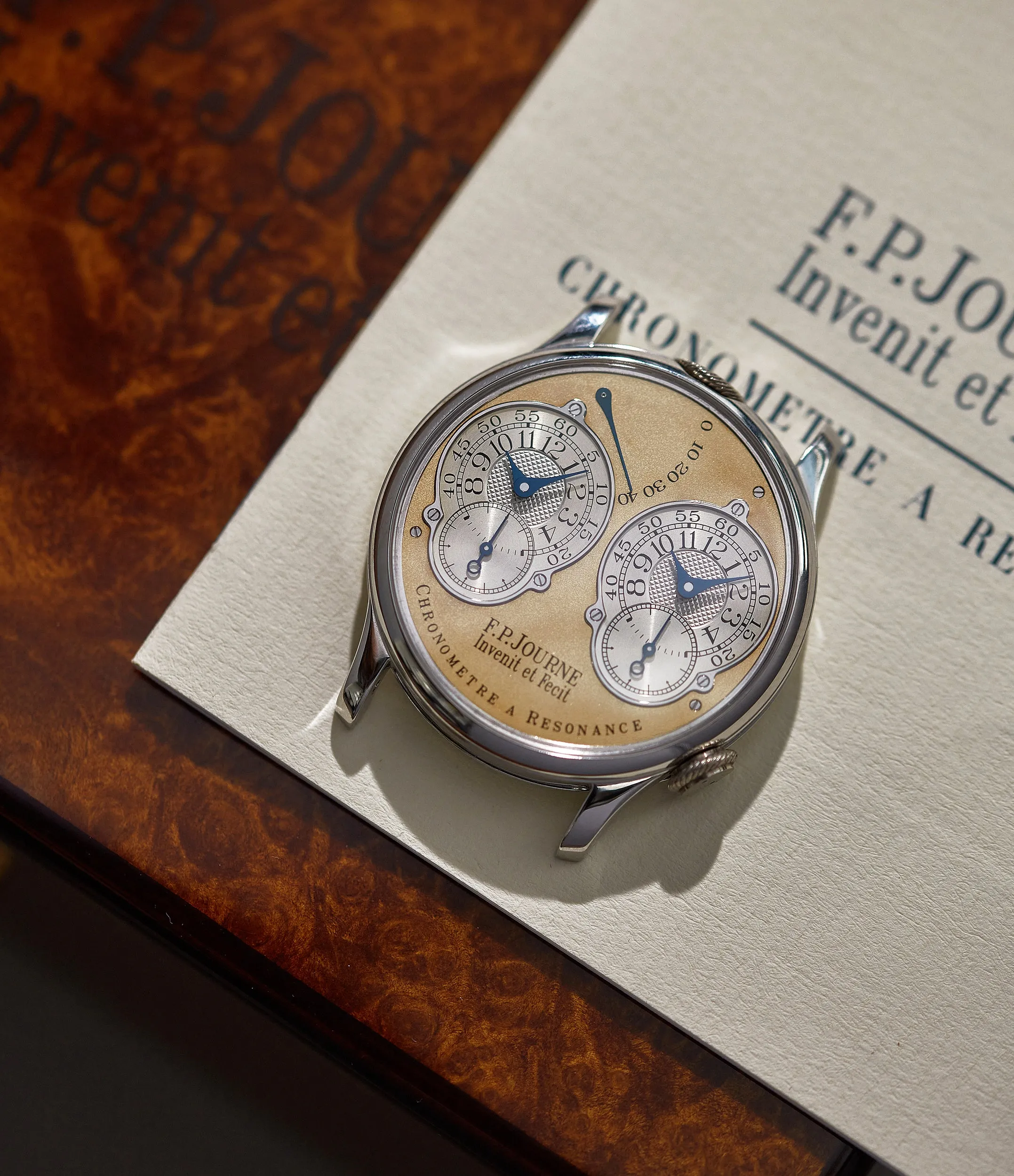 Pre-Souscription Chronomètre à Résonance | 38mm | Platinum