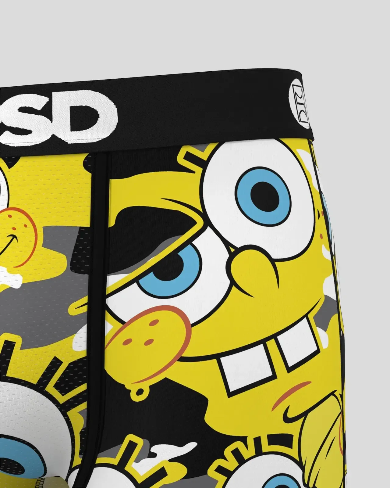 PSD Spongebob Squarepants Camo Boxer Brief Underwear