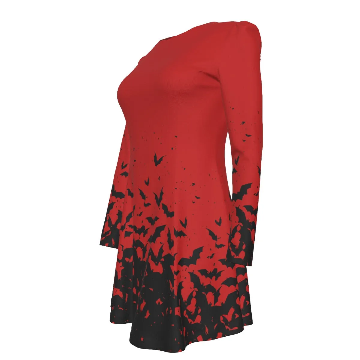 Release the Bats Pleated Dress