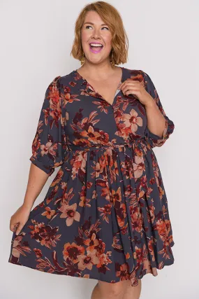 Rhonda Wall Flower Dress