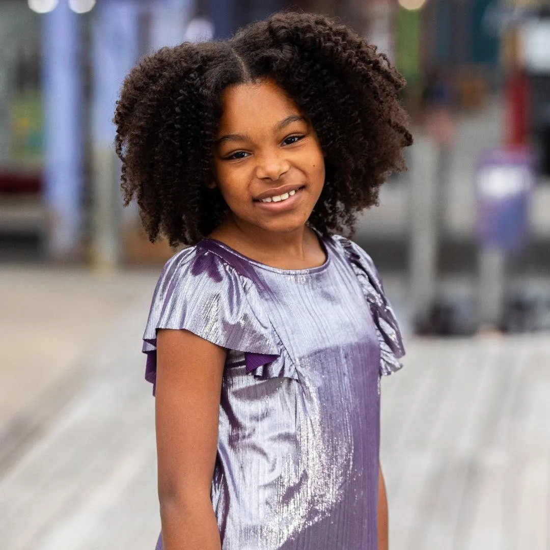 Sandy Dress | Violet Shimmer