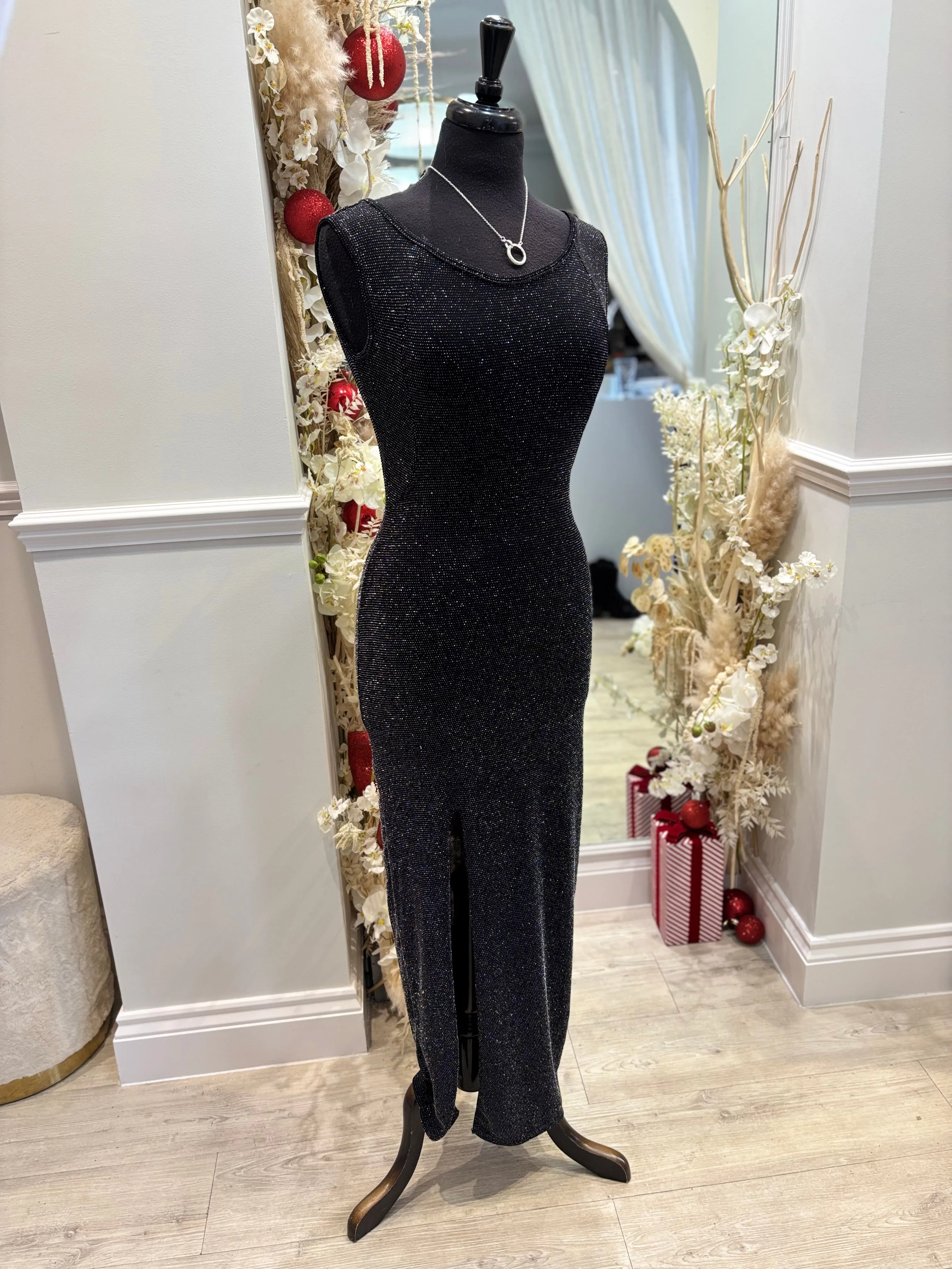 Shimmery Fitted Dress