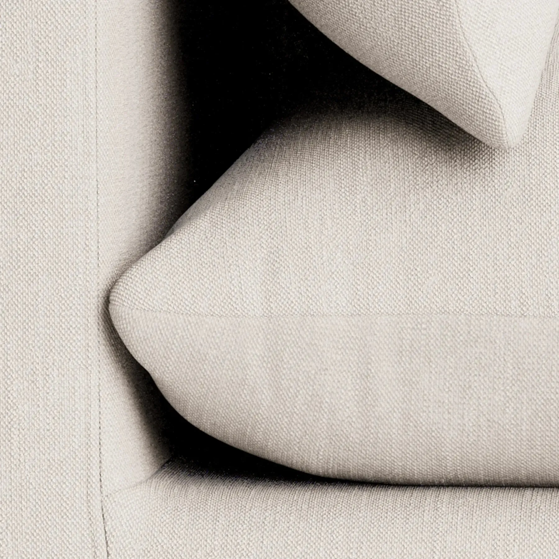 Sidney Slipcover Left Corner Module - Silex Off White