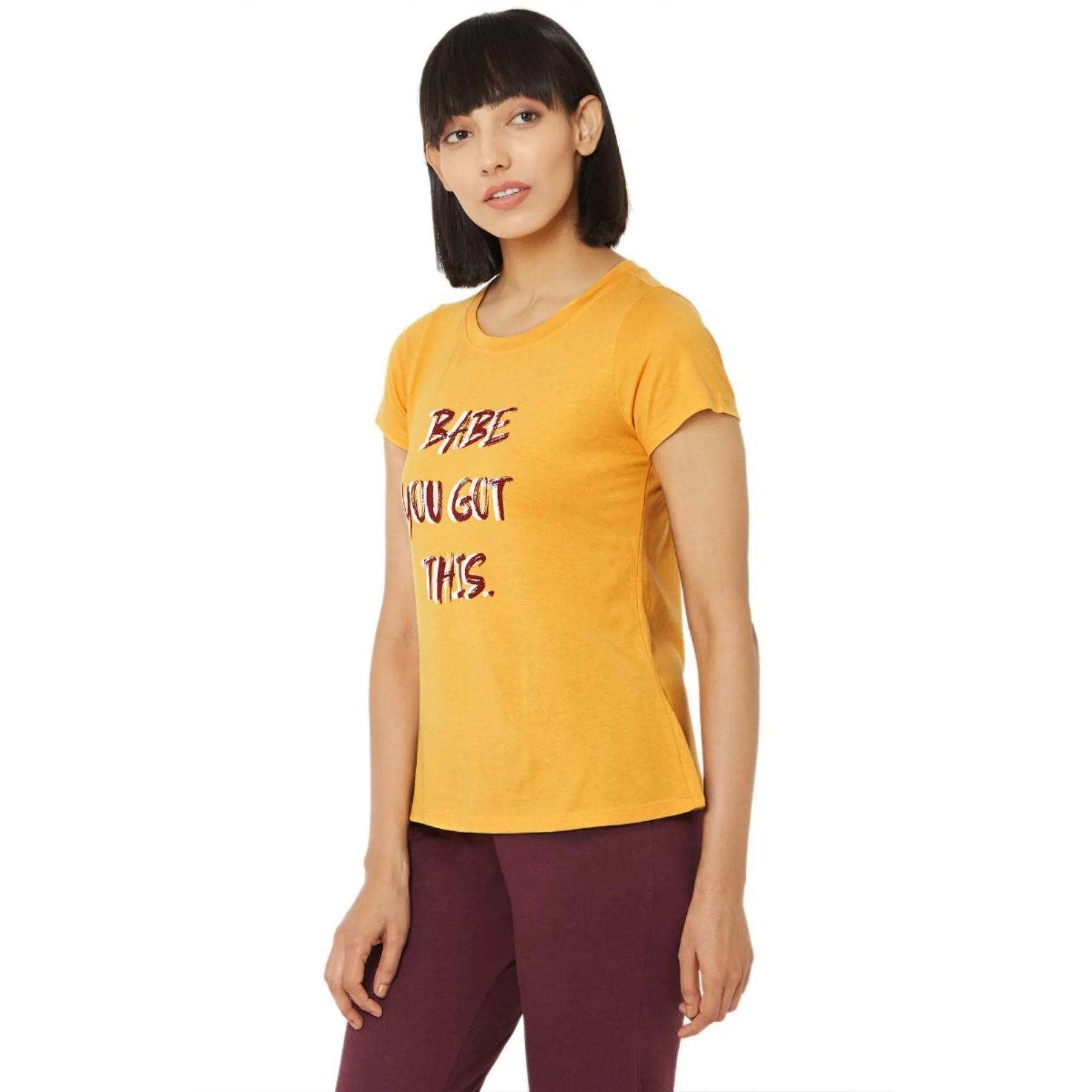 Soft Cotton Modal Solid & Printed Lounge T-shirt (PACK OF 2) NT-120