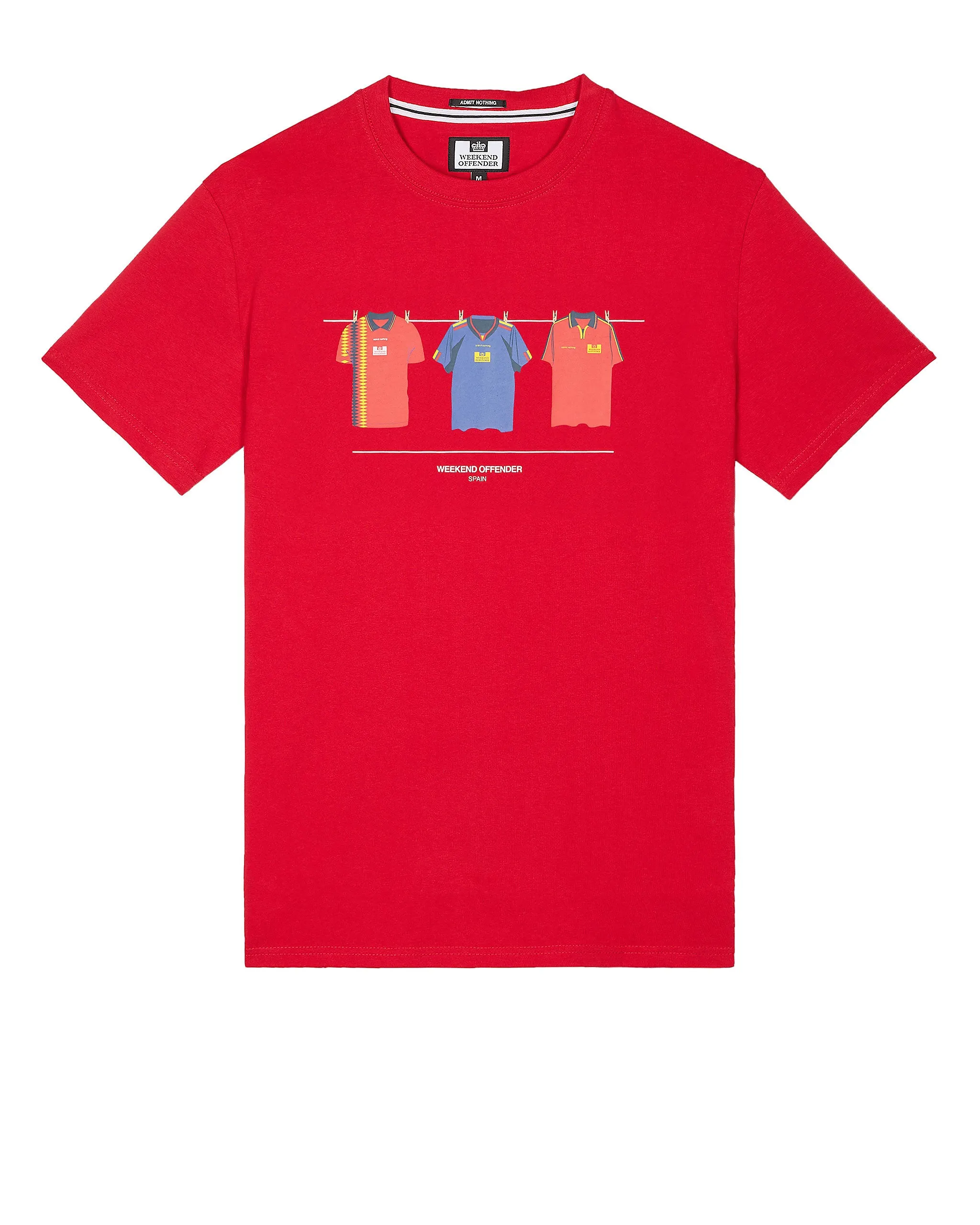 Spain Shirts T-Shirt Red
