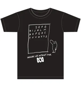 T-Shirt: Imagine life without your ABC - Discontinued
